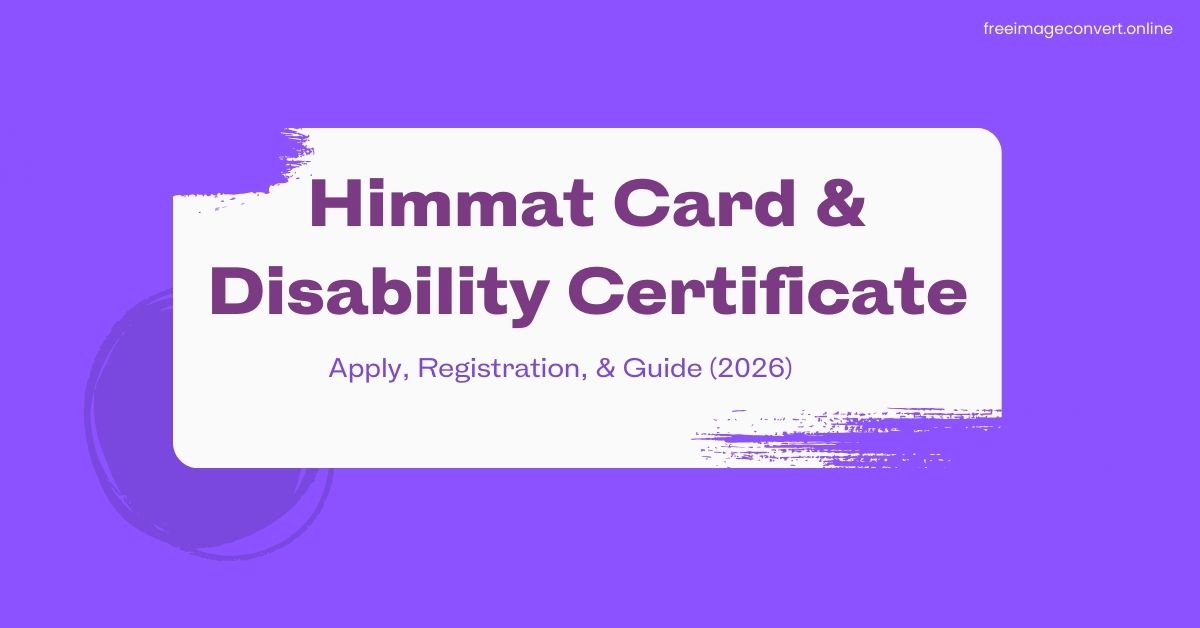 Himmat Card & Disability Certificate