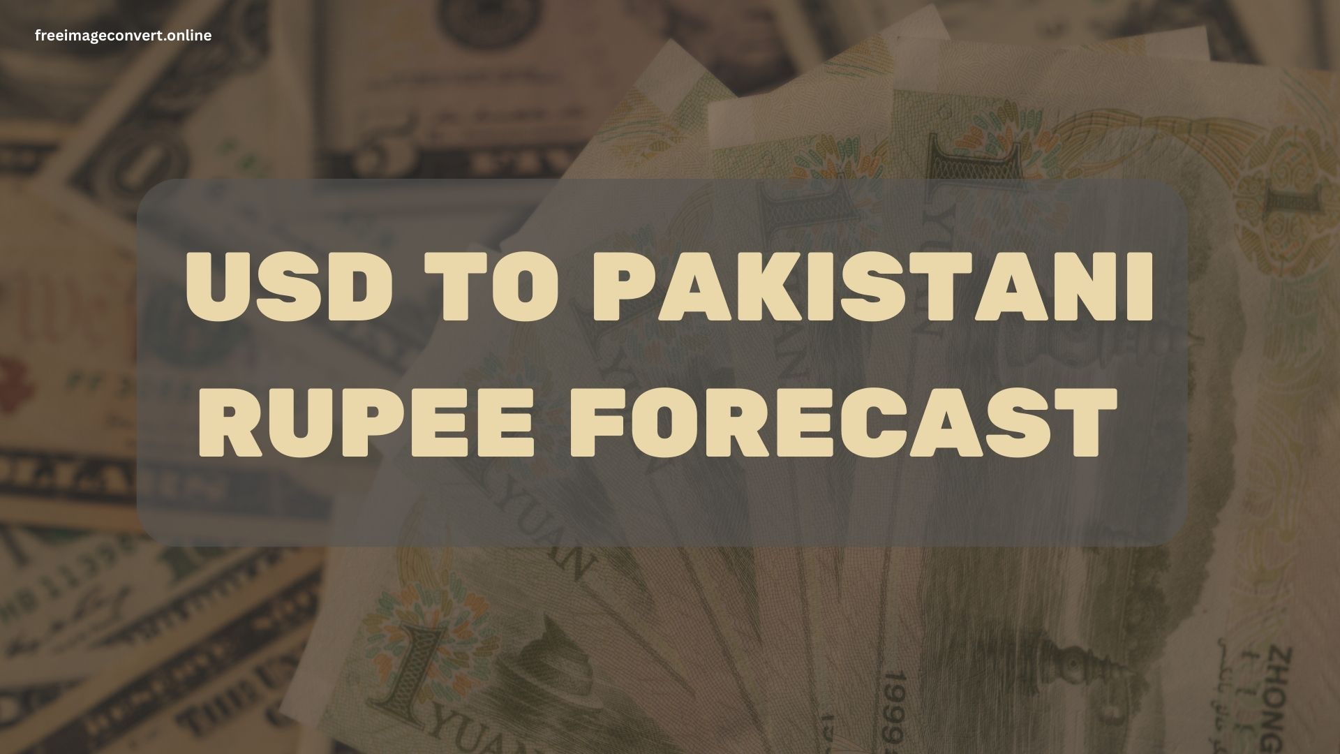 USD to Pakistani Rupee Forecast