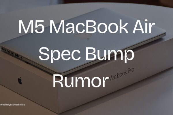 M5 MacBook Air Spec Bump Rumor: